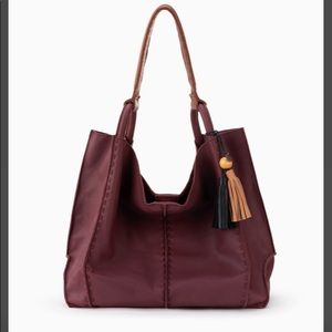 The Sak Los Feliz Large Tote- Cabernet